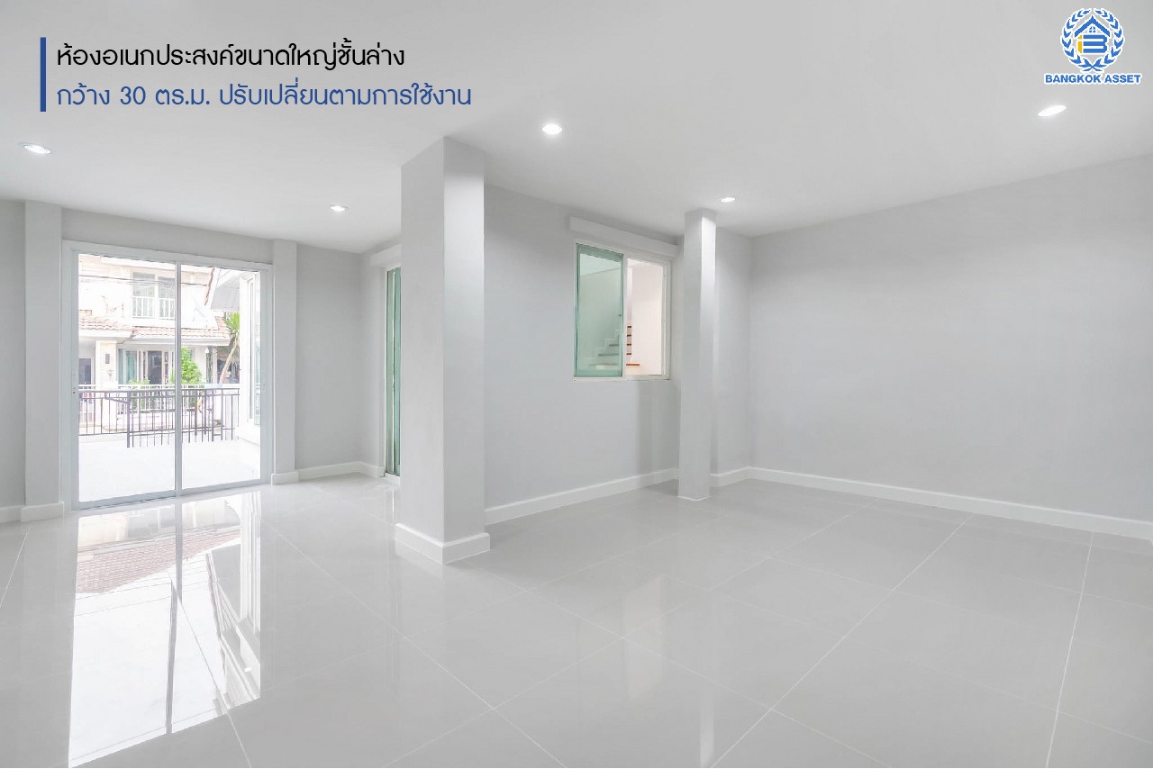 บ้านมือสองตกแต่งใหม่ แบรนด์ Property Perfect ม.เดอะวิลล่า ราชพฤกษ์-ท่าอิฐ บ้านแฝดฟังก์ชันระดับบ้านเดี่ยว เนื้อที่ 38.4 ตร.ว. โซนติดสวนสาธารณะ สัมผัสบรรยากาศผ่อนคลาย ฟังก์ชัน 3 ห้องนอน 2 ห้องน้ำ 1 ห้องอเนกประสงค์ขนาดใหญ่ชั้นล่าง จอดรถได้ 2 คัน บนทำเลเชื่อมต่อทั้งถ.รัตนาธิเบศร์ และถ.ราชพฤกษ์ และเพียง 10 นาทีถึงรถไฟฟ้า "สถานีบางรักน้อยท่าอิฐ"